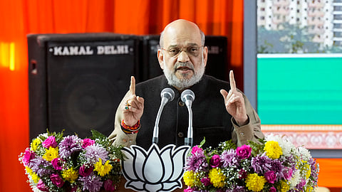 Amit Shah accuses Congress VP pick Justice Sudershan Reddy of aiding Naxalism with Salwa Judum verdict