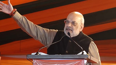 Shah exhorted people to dislodge the Aam Aadmi Party (AAP) from power to end its "misrule", vowing that the BJP will fulfil all its poll promises