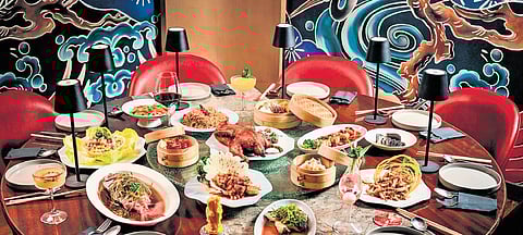 Chinese New Year feast