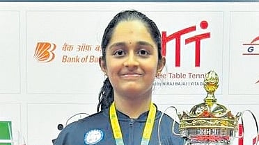M Hansini, TT player