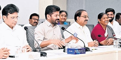 Chief Minister A Revanth Reddy described the state’s success in securing investments worth Rs 1.8 lakh crore.