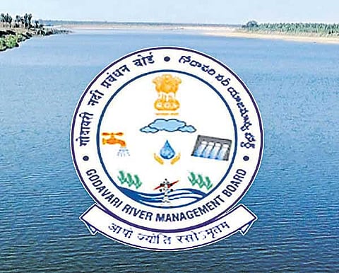 Godavari River Management Board (GRMB) logo.