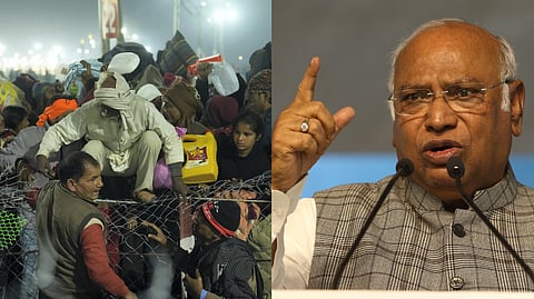 Congress president Mallikarjun Kharge said that the news of many people losing their lives due to the stampede in Maha Kumbh is extremely heartbreaking.