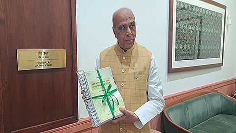 JPC chairman Jagdambika Pal arrives at Parliament to submit final report on Waqf (Amendment) Bill 