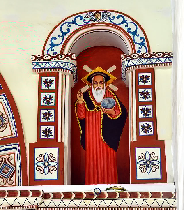 Painting of Mar Abo, the mentor of Kadamattathu Kathanar 