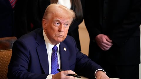 US President Donald Trump.