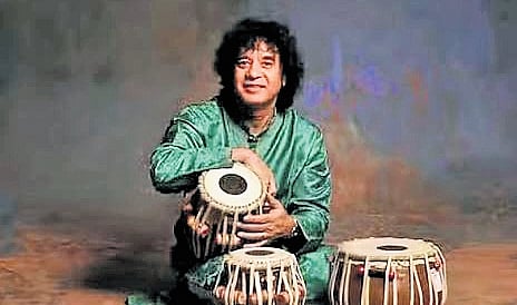 late tabla maestro Ustad Zakir Hussain