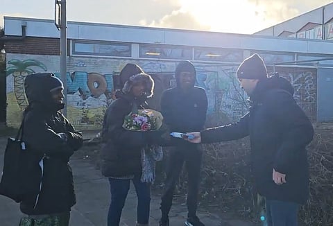 Uzbek Grandmaster Nodirbek Yakubboev offered flowers and chocolates to Indian GM R Vaishali as an apology for refusing to shake hands