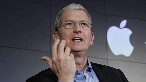 Apple CEO Tim Cook attends the WSJ. Magazine Innovators Awards at the Museum of Modern Art on Tuesday, Oct. 29, 2024, in New York.