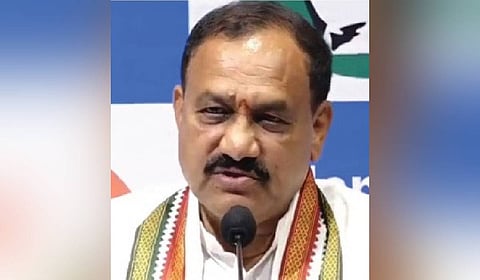 TPCC president B Mahesh Kumar Goud 