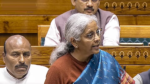 Union Finance Minister Nirmala Sitharaman.