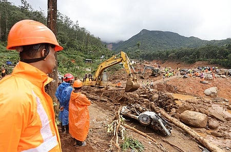 The foundation stone of the housing project announced by the IUML in the Mundakkai-Chooralmala landslide was laid in April this year. 