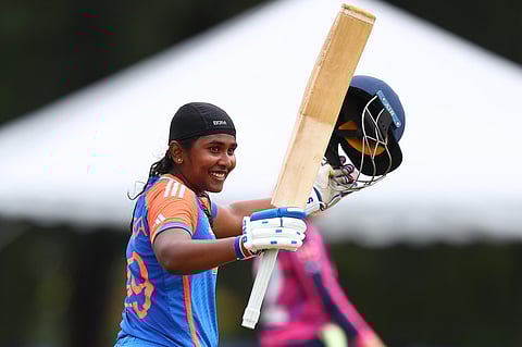 Gongadi Trisha is the highest run-getter in the tournament with 265 runs