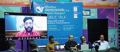 Y Kiran Chandra speaking at the seminar organised by the DAKF