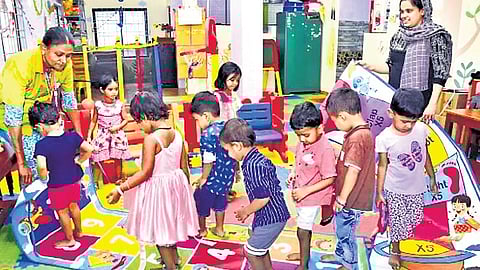An anganwadi in Kochi 
