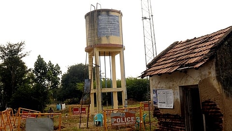 Vengaivayal Eraiyur Water tank in Pudukkottai district.