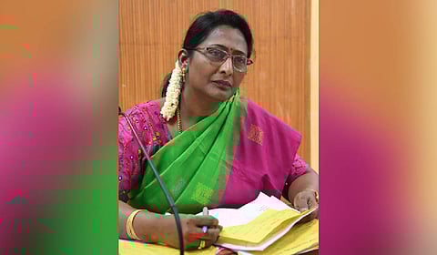 Madurai district collector MS Sangeetha