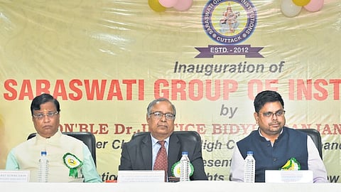 Senior advocate in Orissa High Court Susant Kumar Dash highlighted the importance of moral education and character building.