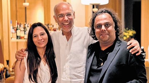 From left: Tejal Khanna , Ashim Sayal  and Nikhil Agarwal