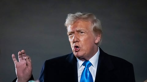 US President Donald Trump. 