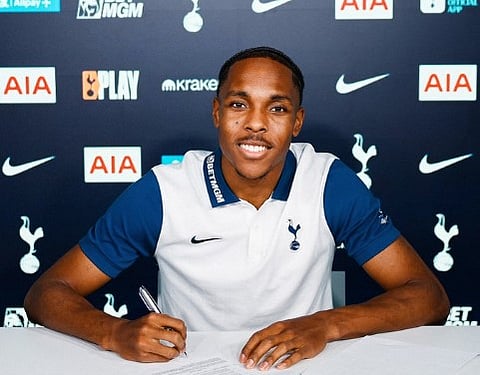 Highly rated French forward Mathys Tel joined Tottenham on loan from Bayern Munich on Monday after falling out of favor at the German powerhouse.
