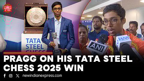 Chess grandmaster Praggnanandhaa on beating world champion D Gukesh in Netherlands
