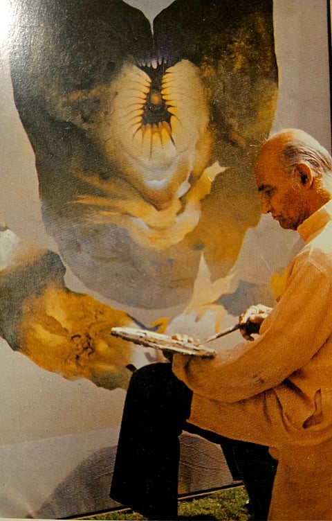 Artist Bimal Das Gupta