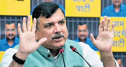 Delhi Court reserves order on Sanjay Singh’s plea to modify bail conditions, return passport