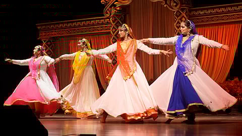 Kathak dancers gracefully dance to Ghalib's ghazals