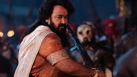 Actor Mohanlal in Vrushabha 