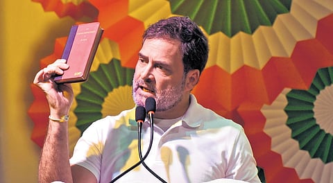 On caste survey, Rahul tries to sell Telangana model in Bihar