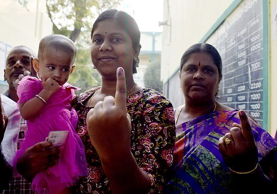 Voter turnout exceeds 80% even in remote hill villages in Erode district