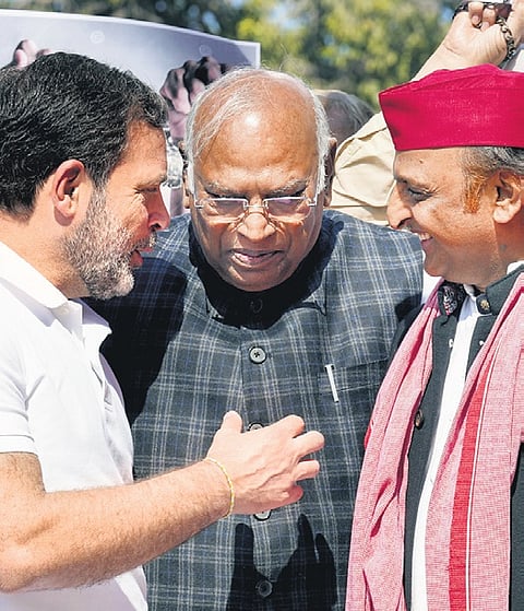 House adjourned as Congress leads Opposition charge against govt