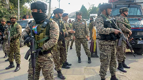 Image of security personnel in Kashmir used for representative purpose.