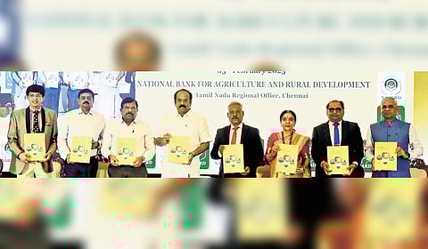 Minister Thangam Thennarasu released the State Focus paper 2025-26 during the state credit seminar in Chennai on Wednesday
