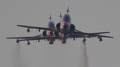 Image of Surya Kiran Aerobatic team used for representational purpose. 
