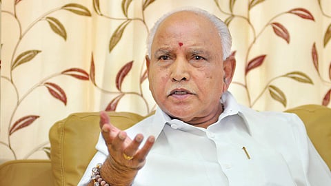 BJP leader and former Karnataka Chief Minister BS Yediyurappa