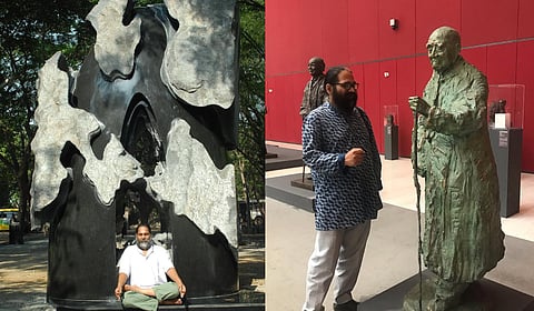 Padma Shri awardee veteran sculptor Adwaita Gadanayak.