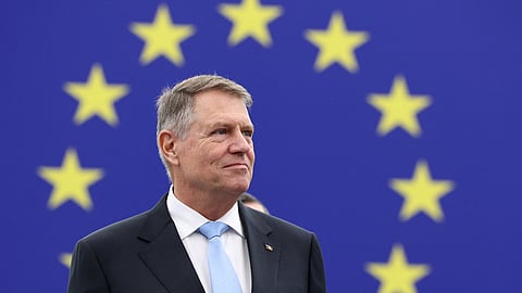 Romania's President Klaus Werner Iohannis
