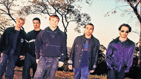 The Backstreet Boys from back in the day