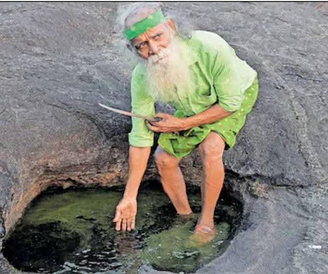 What was once a barren landscape surrounding his village, has been transformed into lush greenery, thanks to his relentless efforts. 