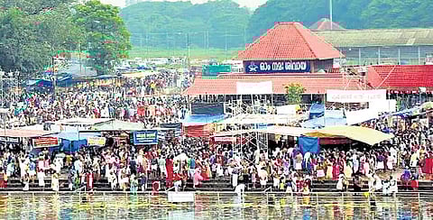 Sivarathri at Aluva Manapuram