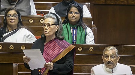 Sonia Gandhi, speaking in the Upper House, argued that the current administration has weakened the MGNREA program, which was originally enacted by the UPA government under Dr. Manmohan Singh.