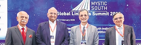 Dr V A Nageswaran (third from left) at the Mystic South Summit 2025