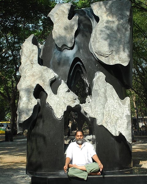 Veteran sculptor Adwaita Gadanayak