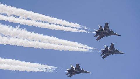 The drill will involve all the frontline fighter jets, including Rafale, Su-30 and Jaguar aircraft.