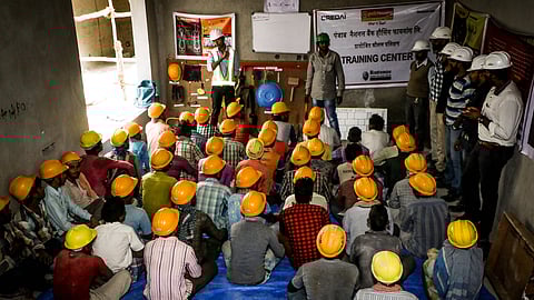 Representational image of a skill training session 