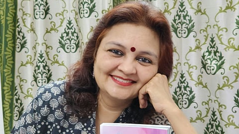 Vidya Bhavani Suresh with her new book