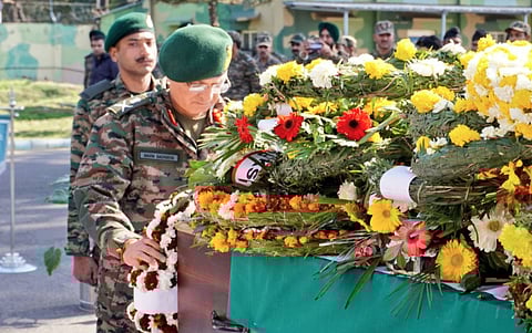 Captain Karamjit Singh Bakshi, who was martyred in an IED blast near the Line of Control (LoC) in the Akhnoor sector of Jammu and Kashmir on Tuesday, was set to marry on 5 April.