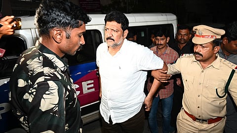 Former MLA Vallabhaneni Vamsi 